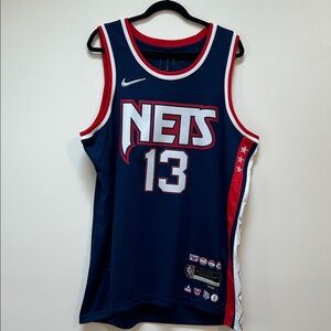 James Harden Brooklyn‎ Nets Nike 2021-22 Swingman Jersey City Edition Size XL